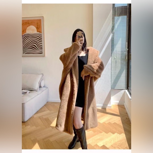 🧸Teddy Bear 100% Wool Coat - Picture 4 of 13